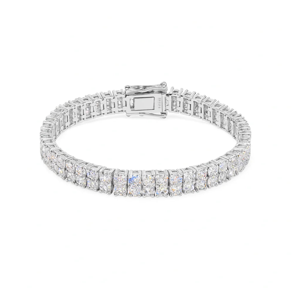 Radiance Tennis Bracelet - White Gold