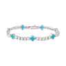 Ciel Clover Tennis Bracelet