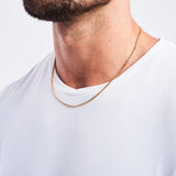 Ray Chain 2MM Gold