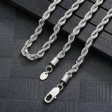 Rope Chain 5MM Silver