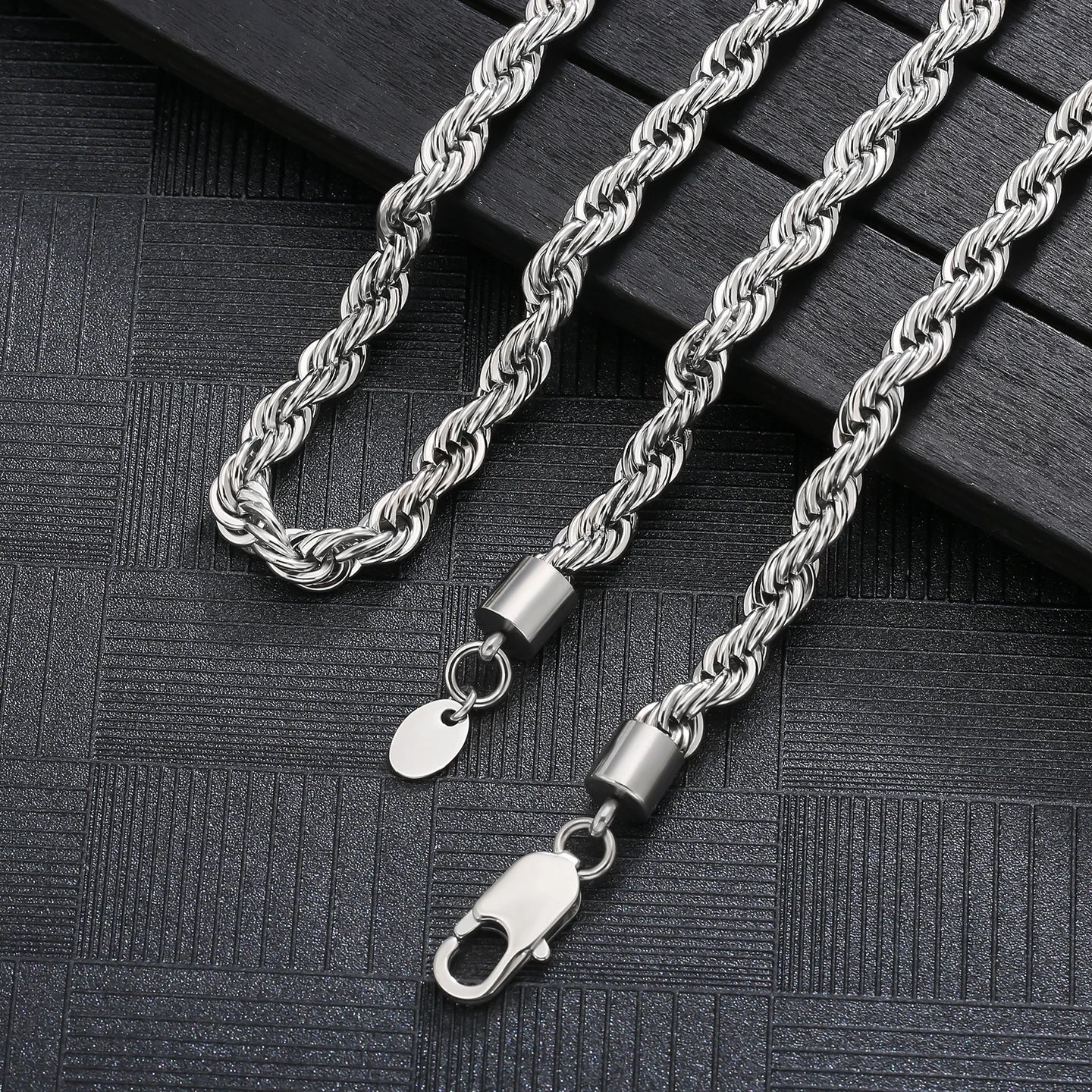 Rope Chain 5MM Silver