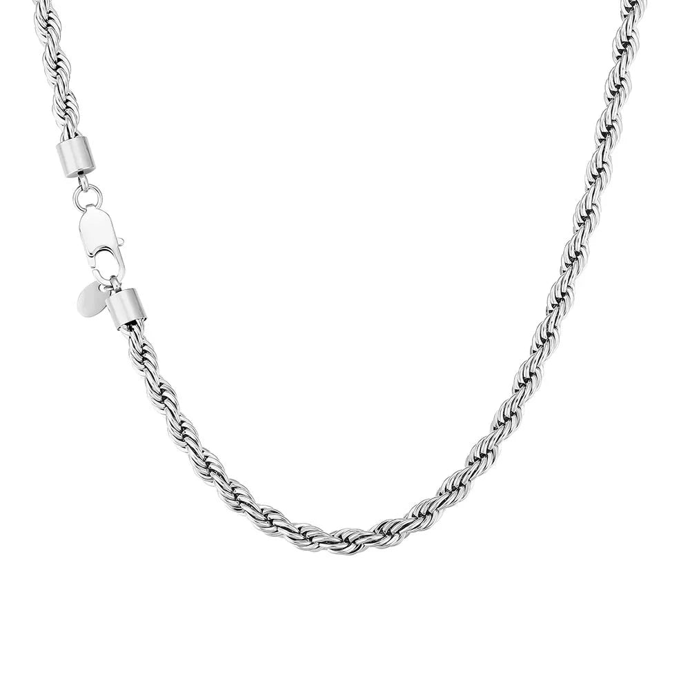 ROPE CHAIN SILVER 6MM