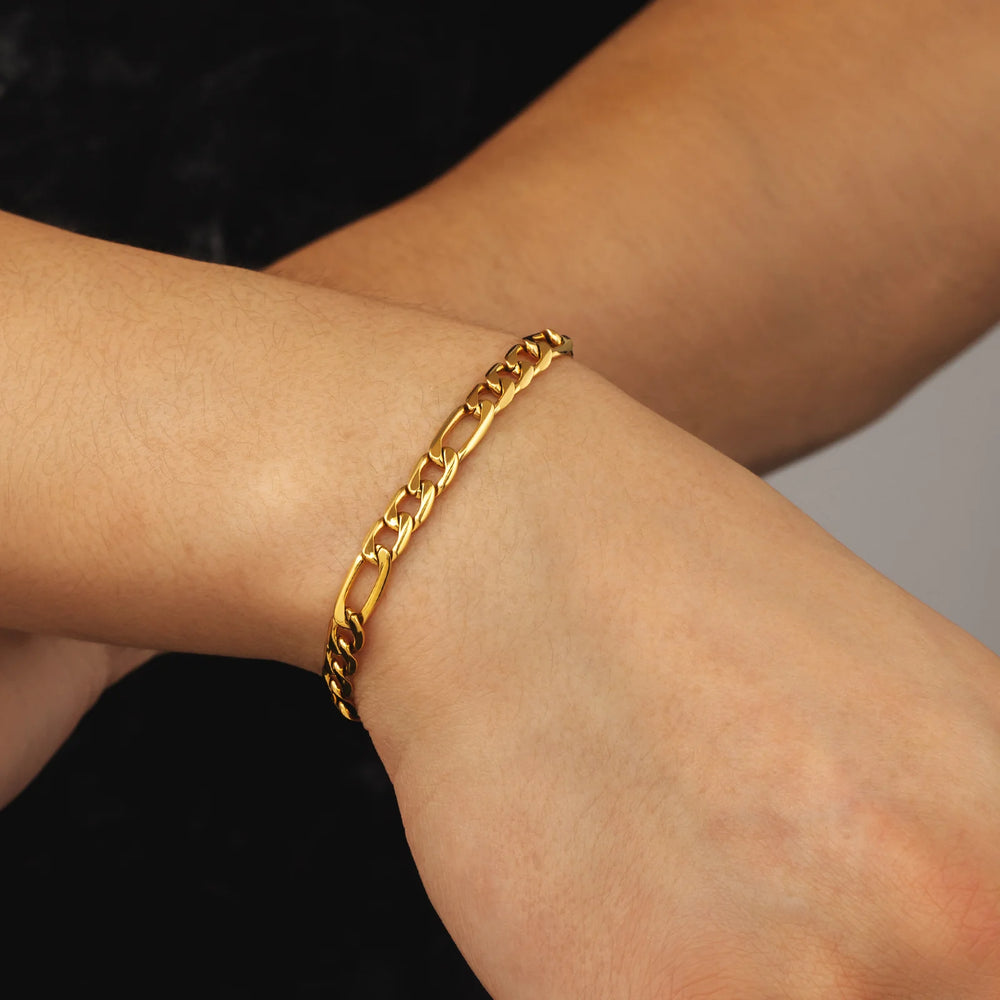FIGARO BRACELET GOLD 5MM