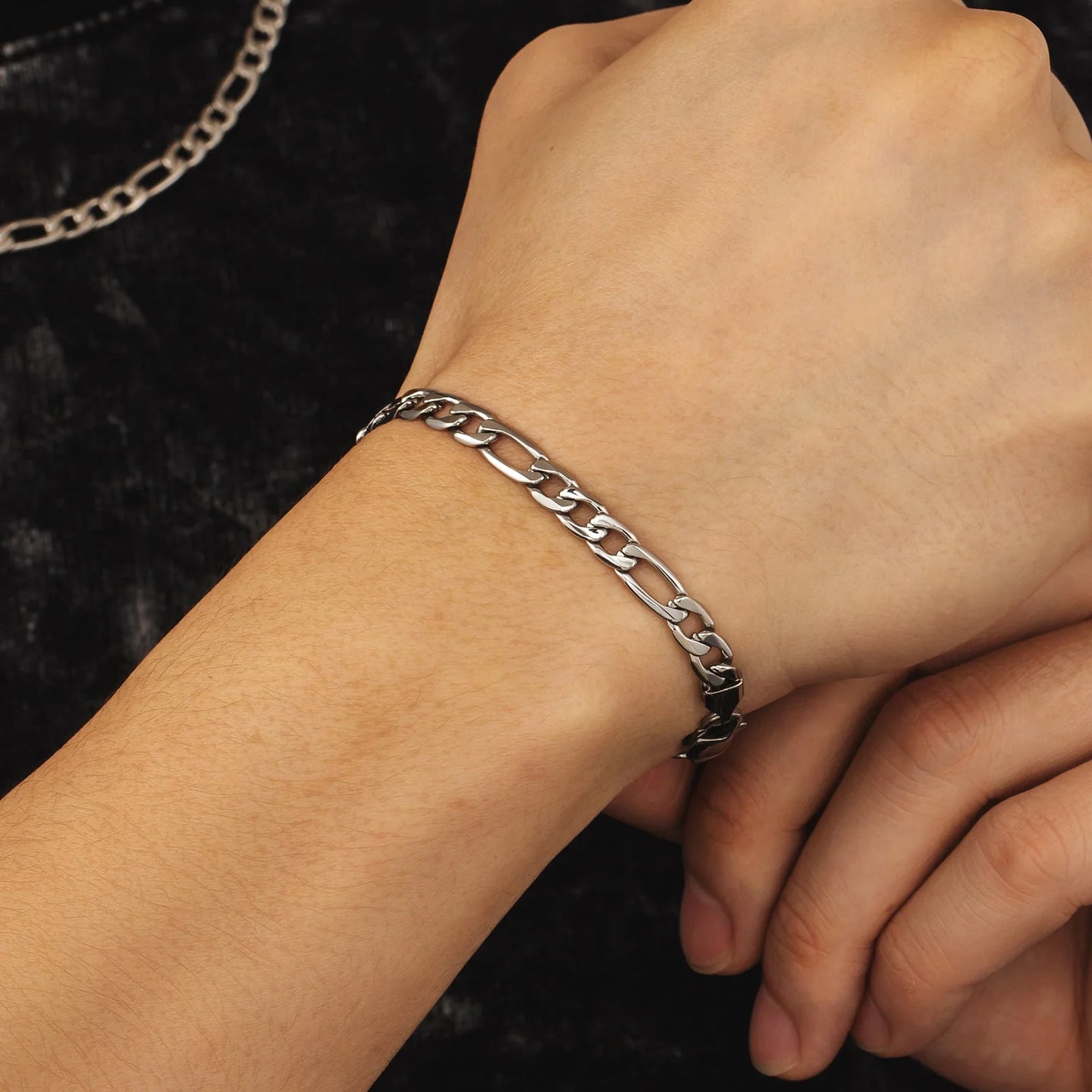 FIGARO BRACELET SILVER 5MM