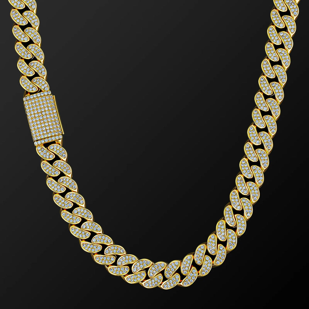 HAVEN – Iced Cuban Necklace 12mm
