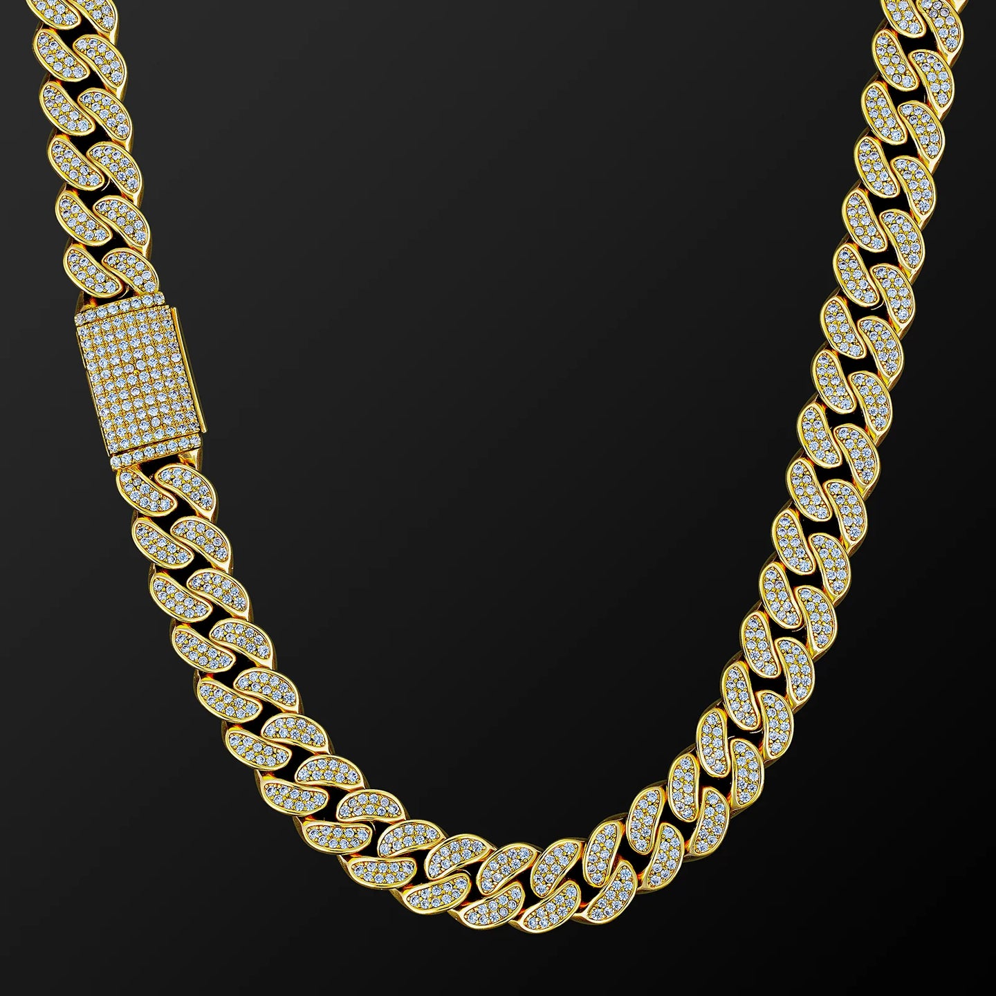 HAVEN – Iced Cuban Necklace 12mm