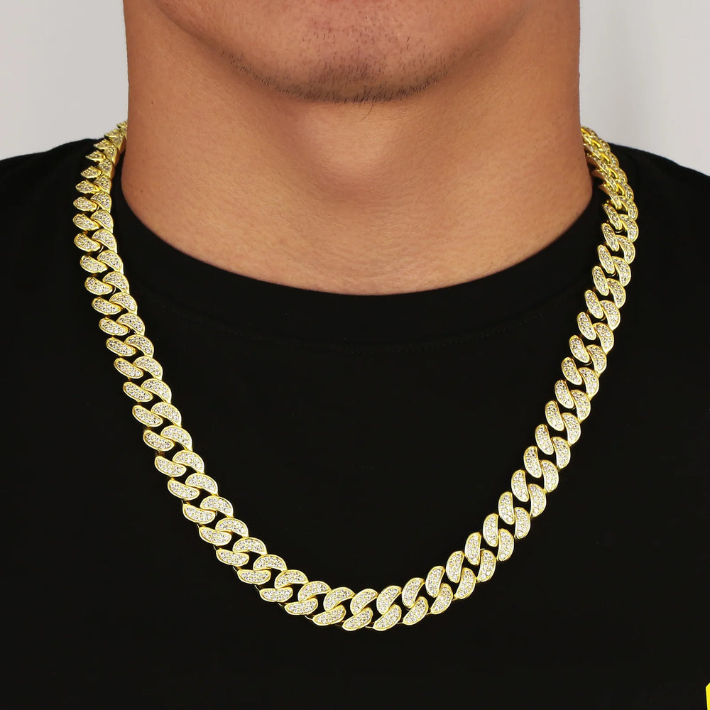 HAVEN – Iced Cuban Necklace 12mm