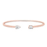 Noga Bangle Bracelet - Rose Gold