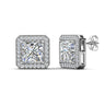 Halo Stud Earrings – 1.25ct