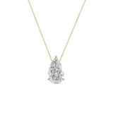 Pear Pendant Necklace - Gold