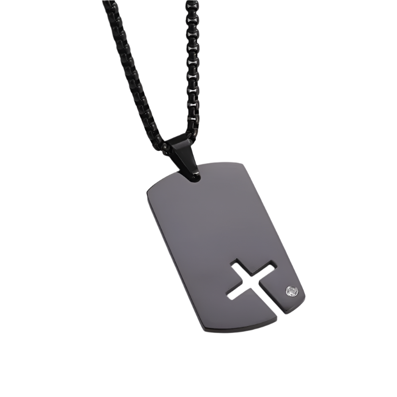 CREED NECKLACE BLACK