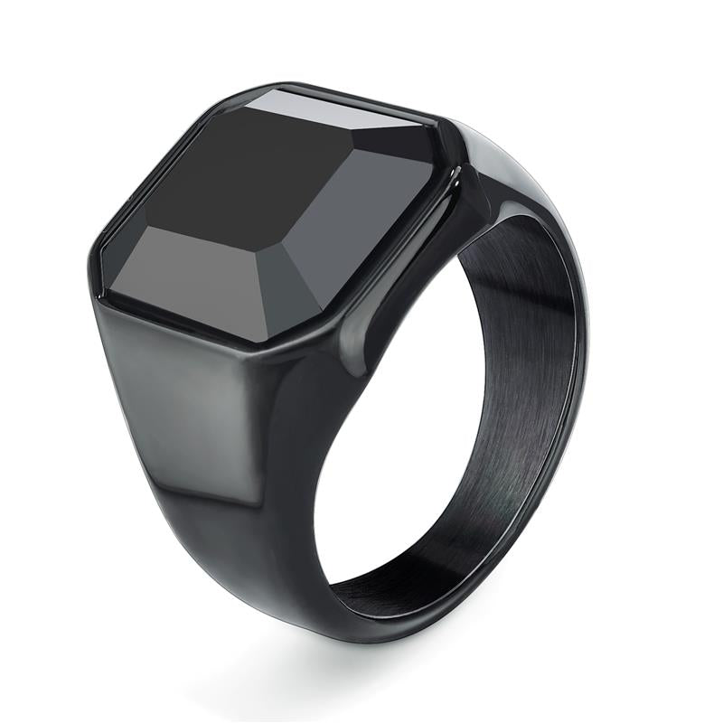 Leon Ring – Full Onyx Black