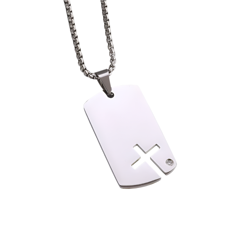 CREED NECKLACE SILVER