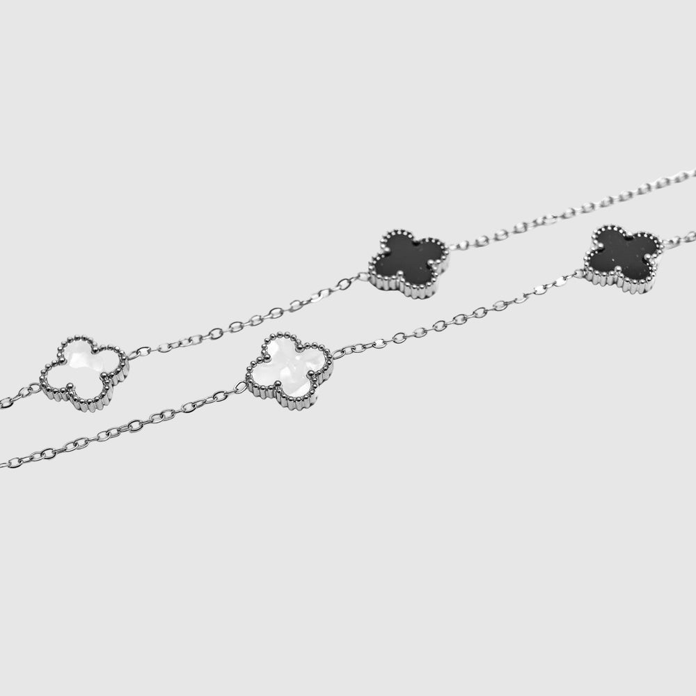 Clover Necklace Silver – Mono