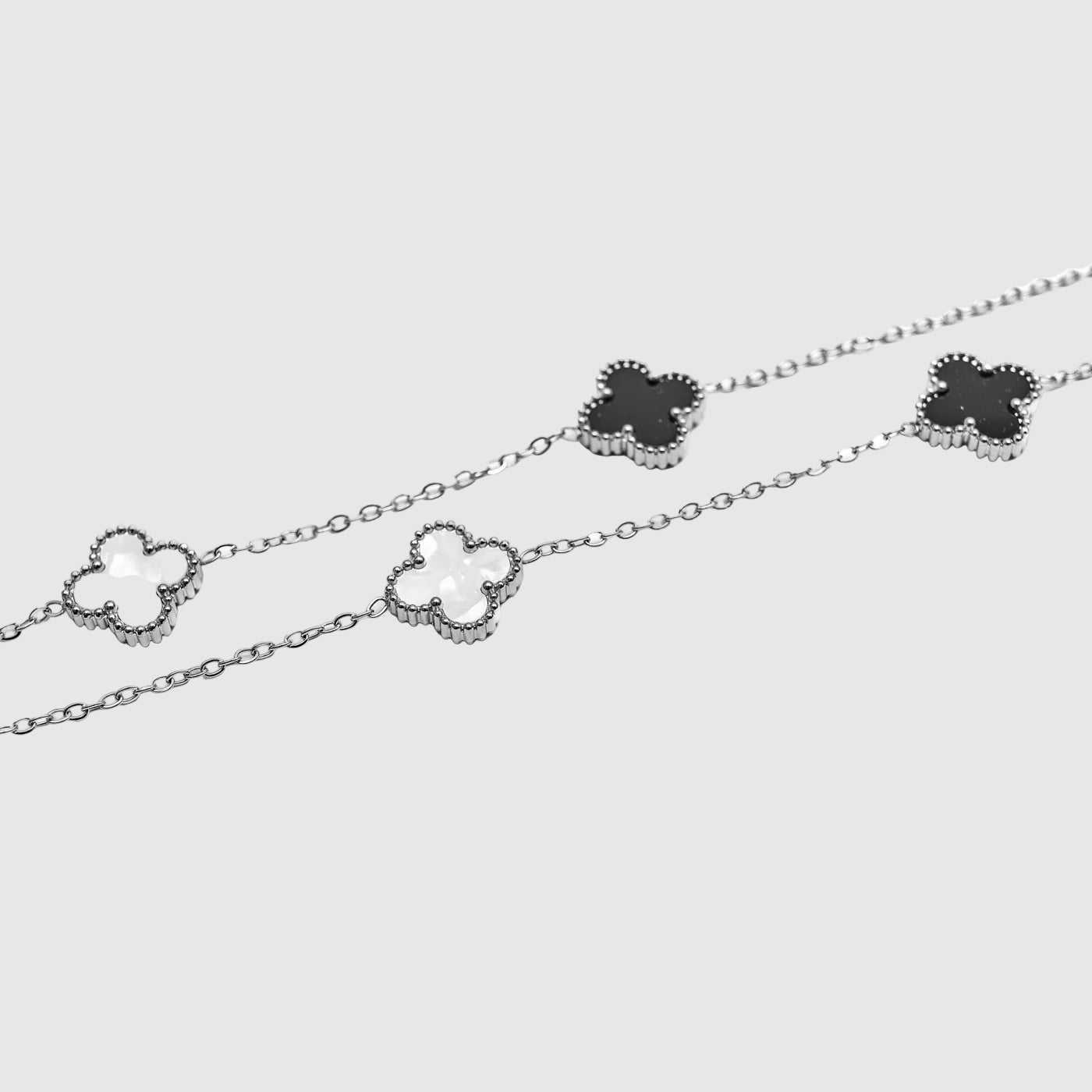 Clover Necklace Silver – Mono