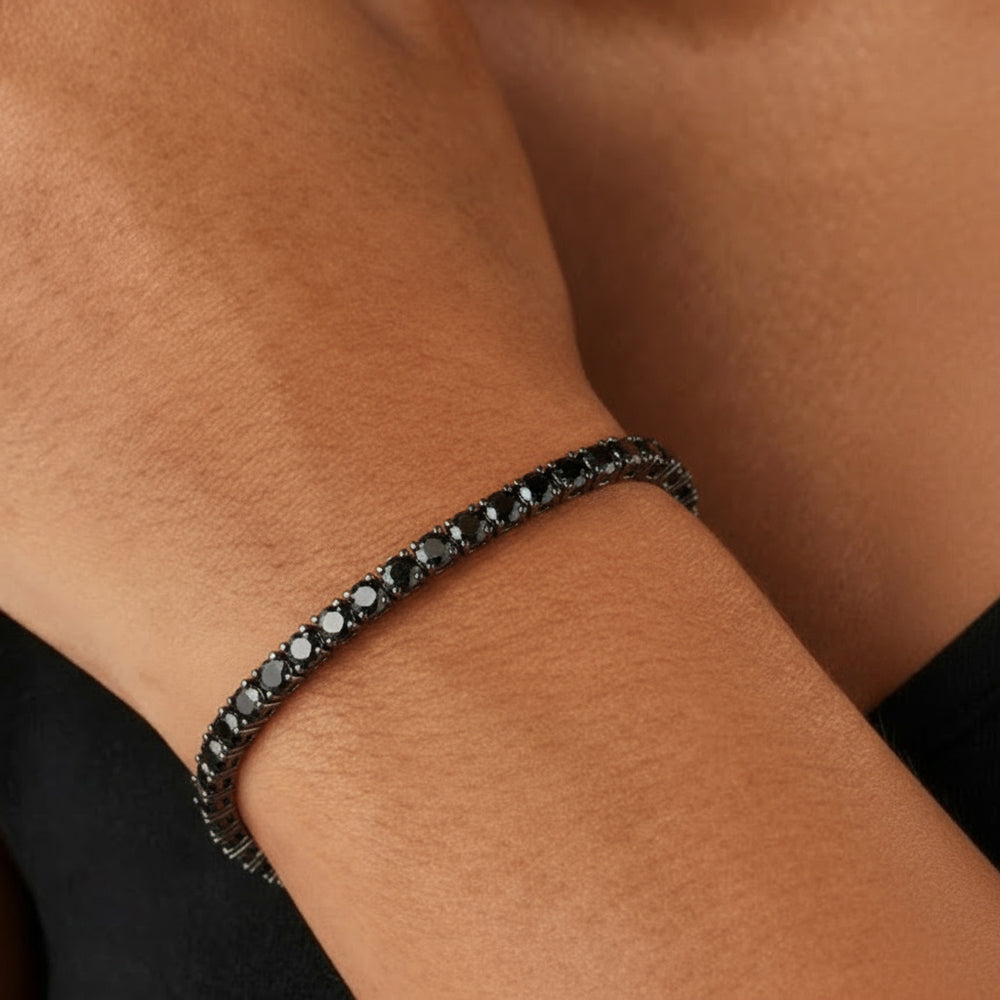 Onyx Tennis Bracelet