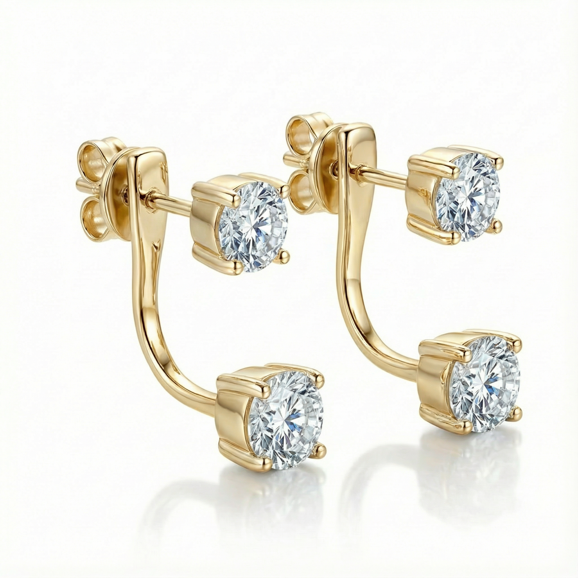 Luna Earrings - Gold