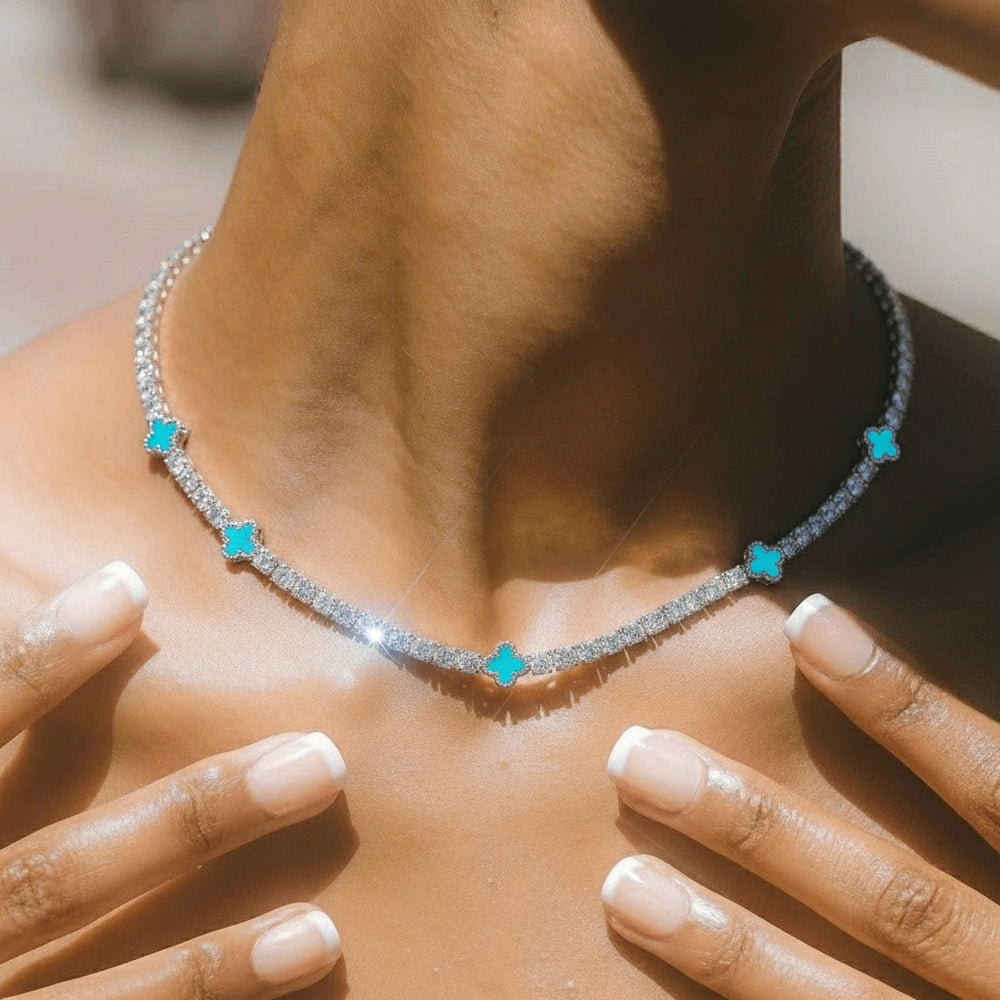 שרשרת טניס תלתן - Ciel