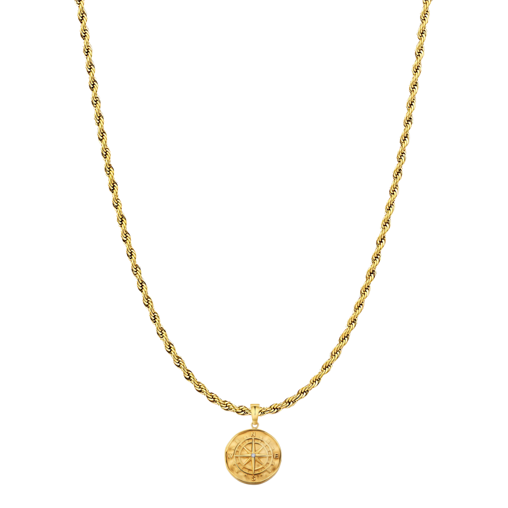 AZIMUTH NECKLACE GOLD