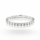 Aria Tennis Bracelet 5MM - White Gold