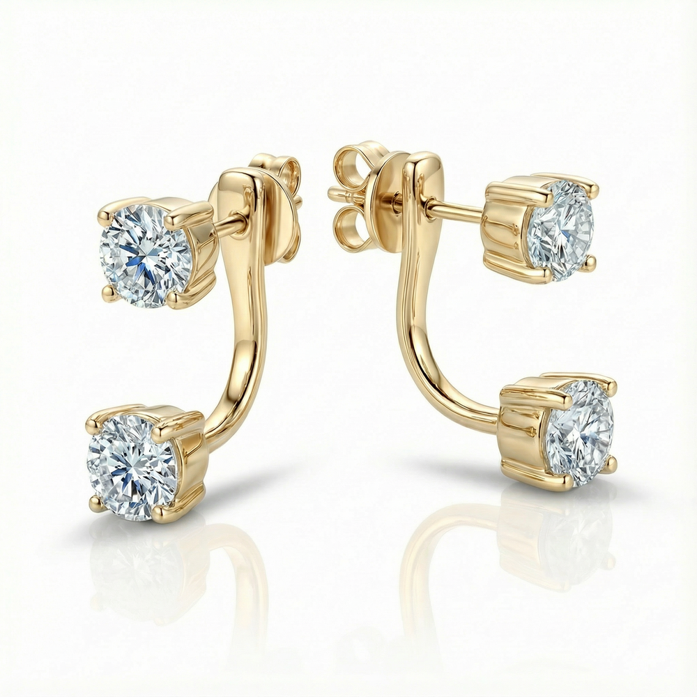 Luna Earrings - Gold