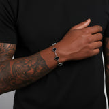 Clover Bracelet Silver – Black Onyx