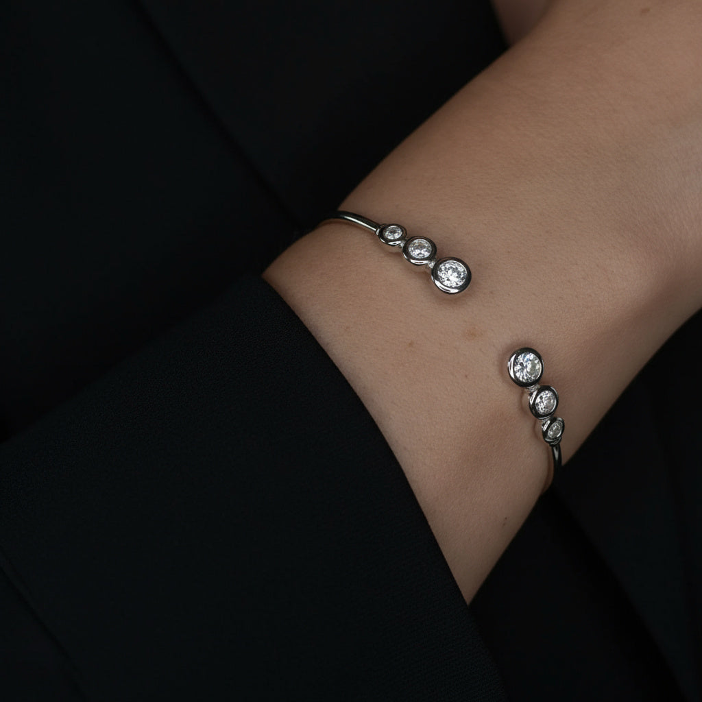 צמיד Luna - זהב לבן