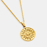 Azimuth Pendant – Gold