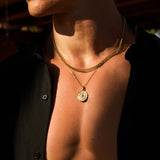 Azimuth Pendant – Gold
