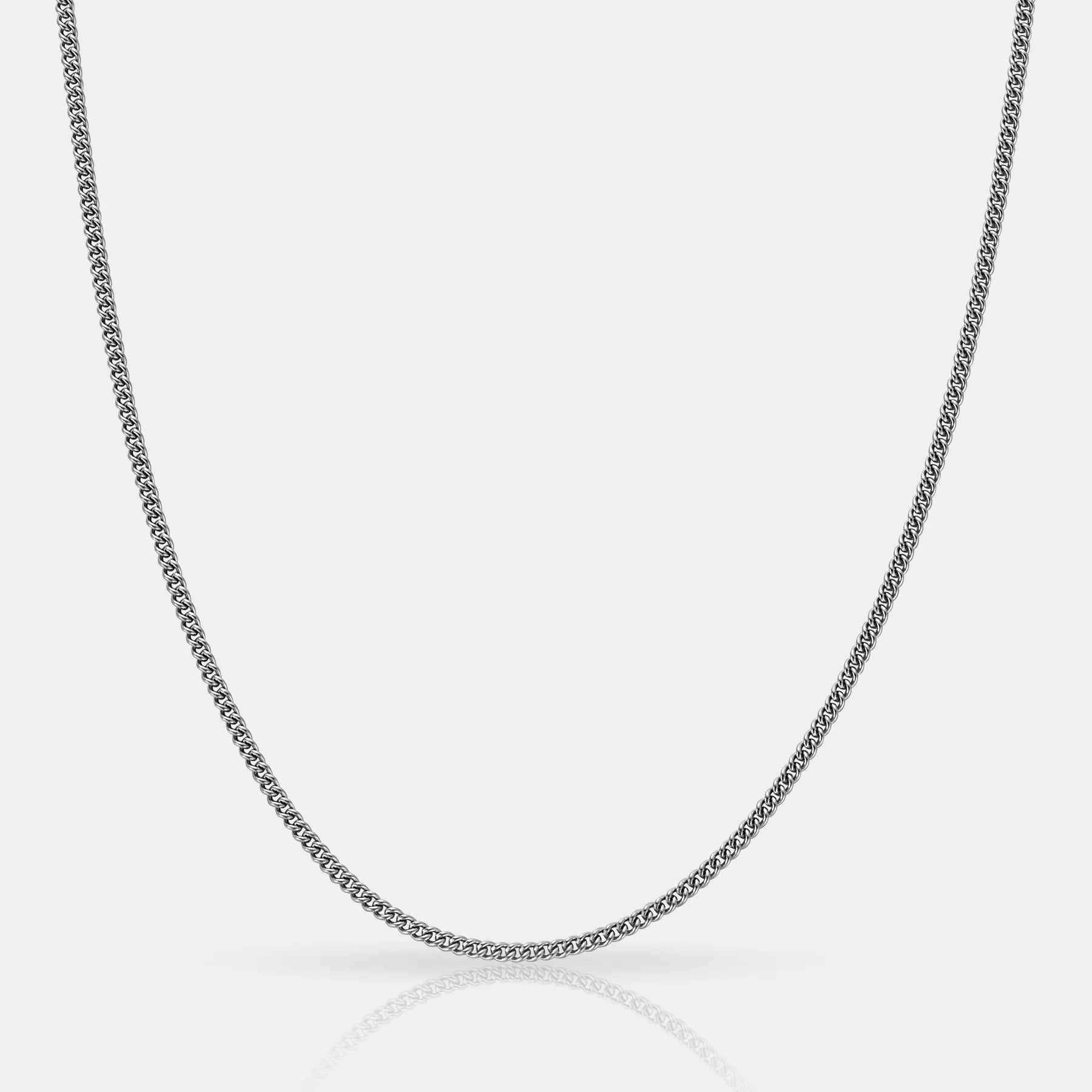 Cuban Chain 2MM Silver