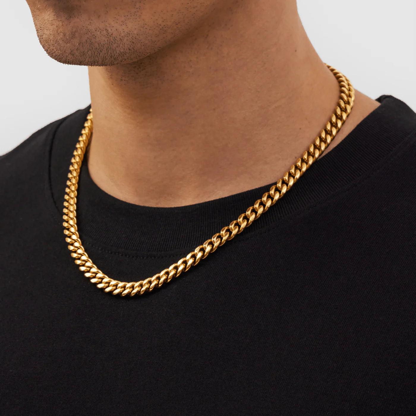 Cuban Chain 8MM Gold