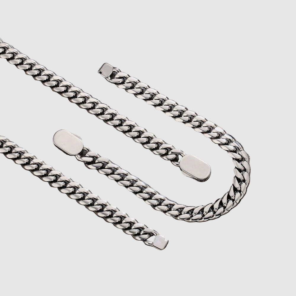 Cuban Bracelet 10MM - Silver