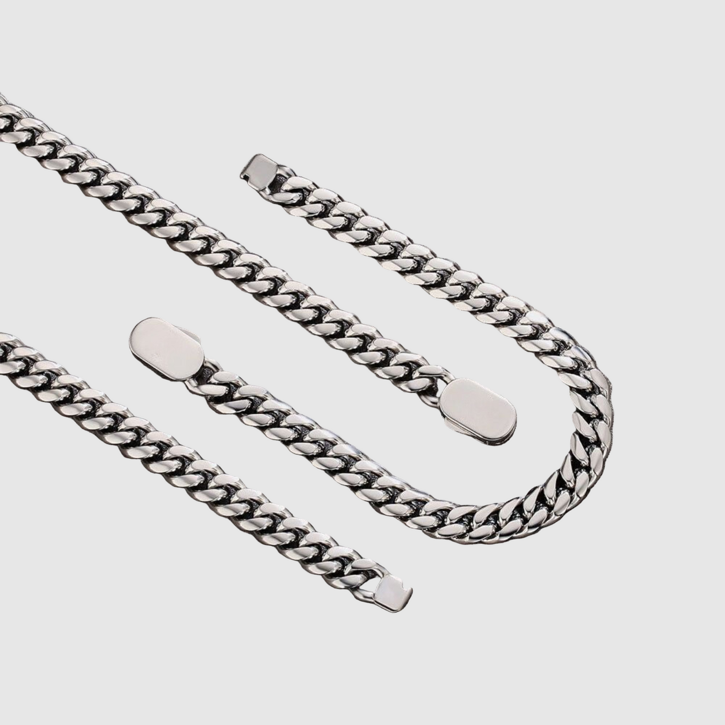 Cuban Bracelet 10MM - Silver