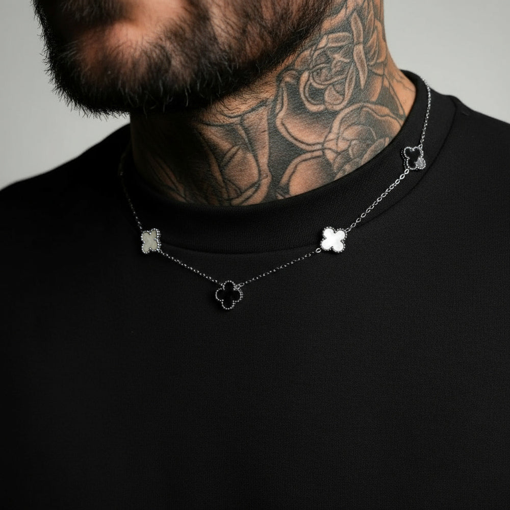 Clover Necklace Silver – Mono