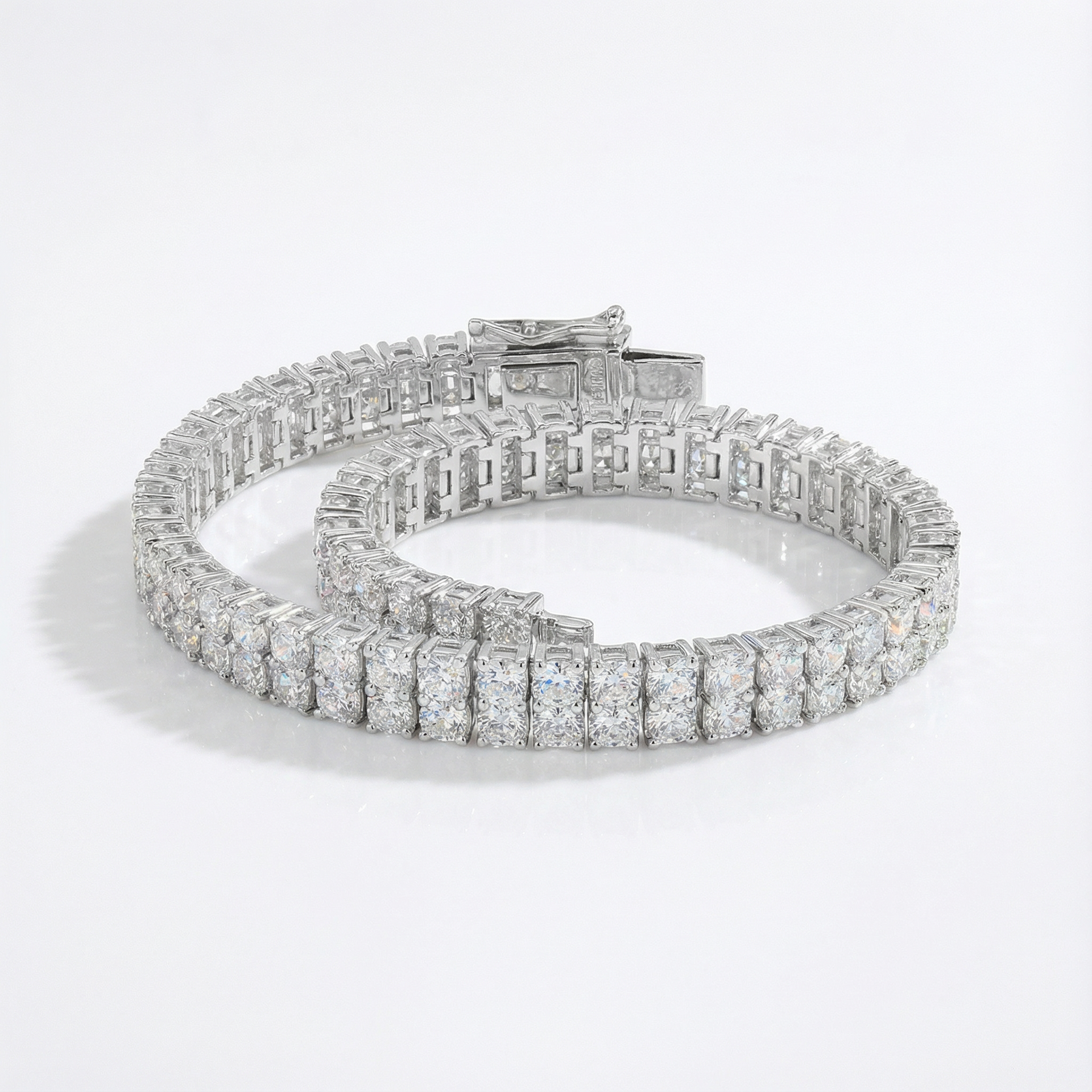 Radiance Tennis Bracelet - White Gold