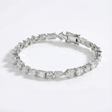 Mélange Bracelet - White Gold