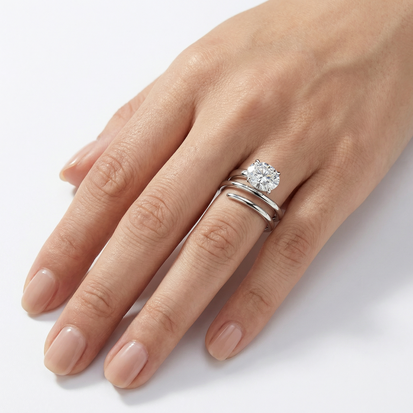 Seraphine Ring - White Gold