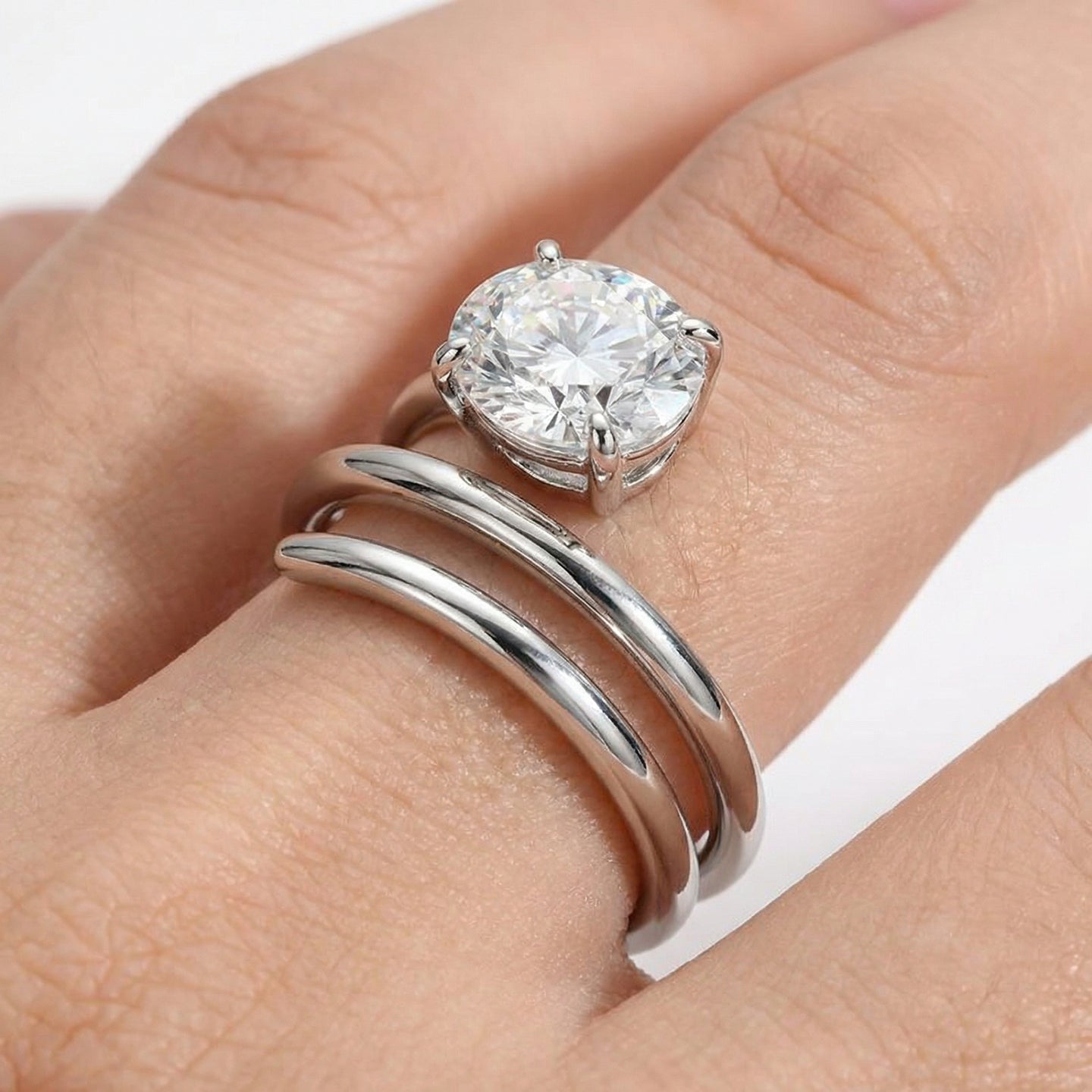 Seraphine Ring - White Gold