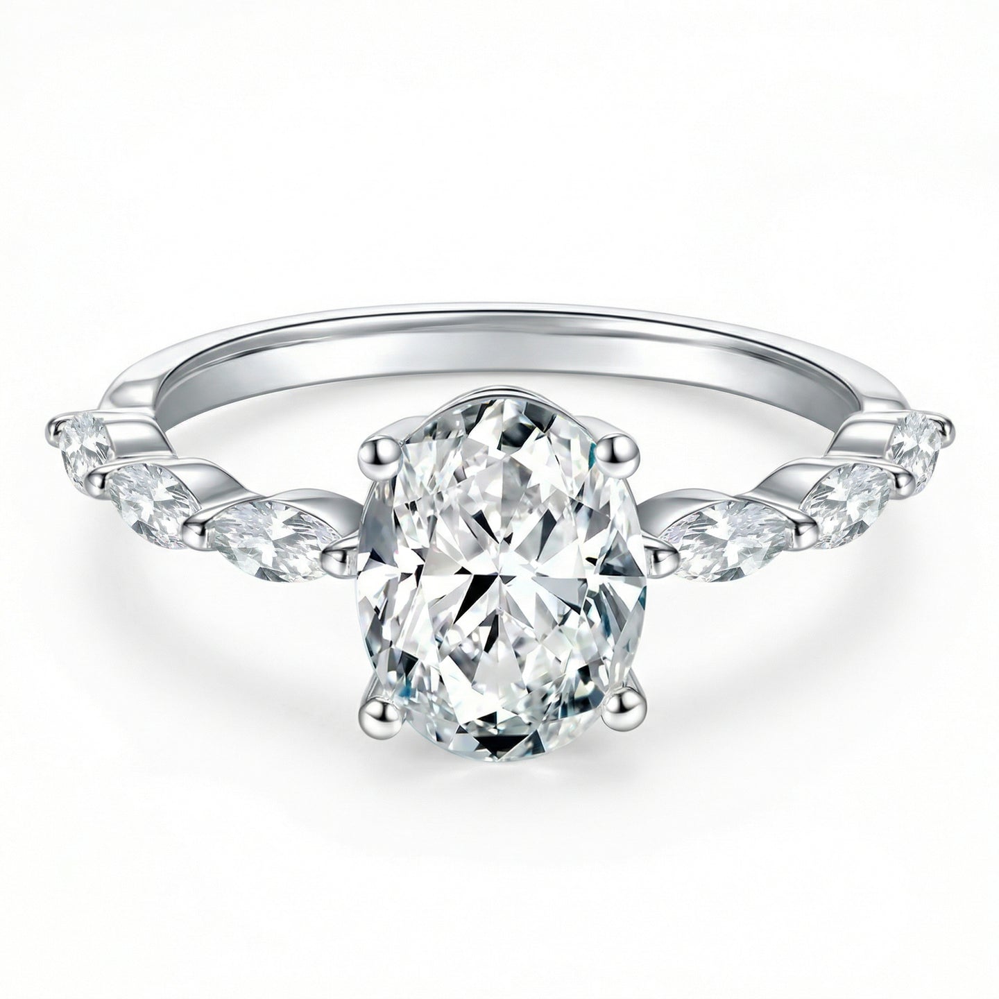 Aveline Ring - White Gold