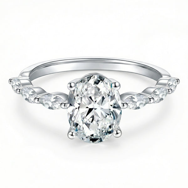 Aveline Ring - White Gold