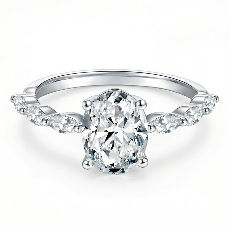 Aveline Ring - White Gold