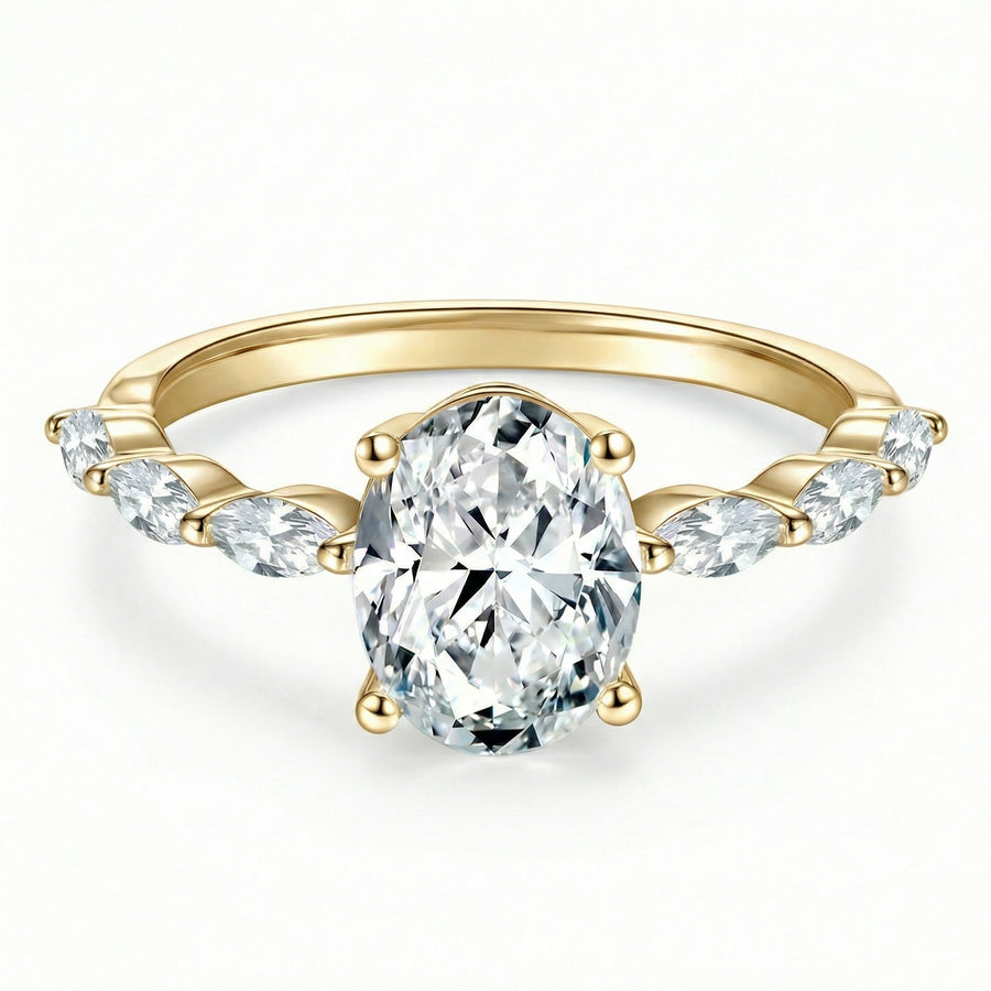 Aveline Ring - Yellow Gold