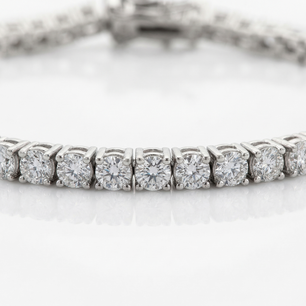 Tennis Bracelet 3MM - White Gold