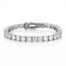 Aria Tennis Bracelet 5MM - White Gold