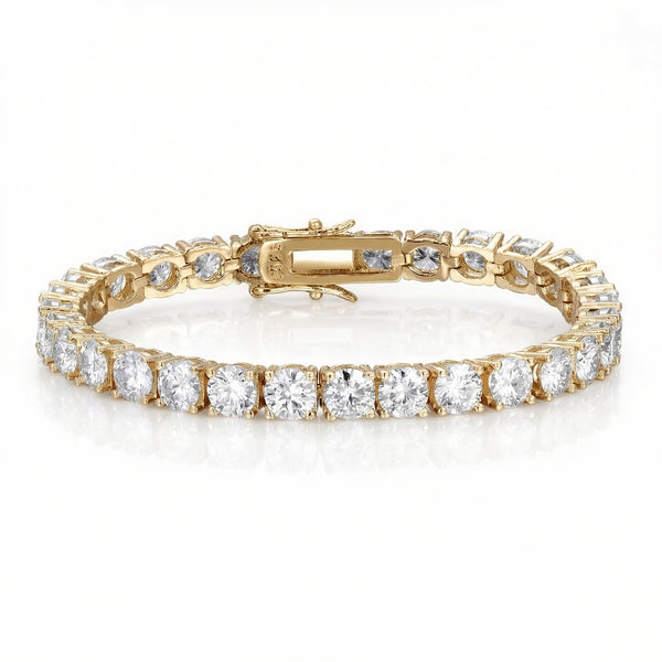 Aria Tennis Bracelet 5MM - 18k Gold