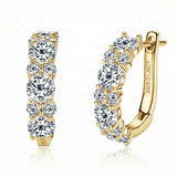 Lumiere Hoop Earrings - Gold