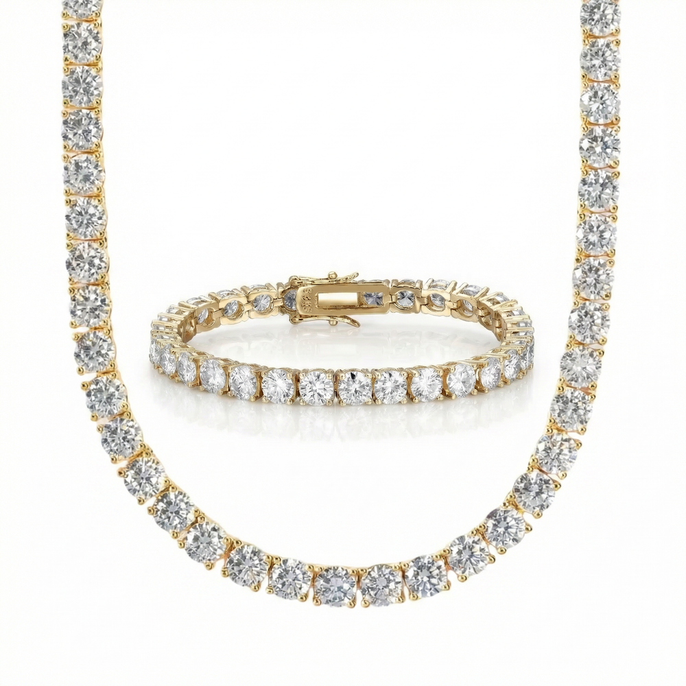 Tennis Set 5MM - Gold