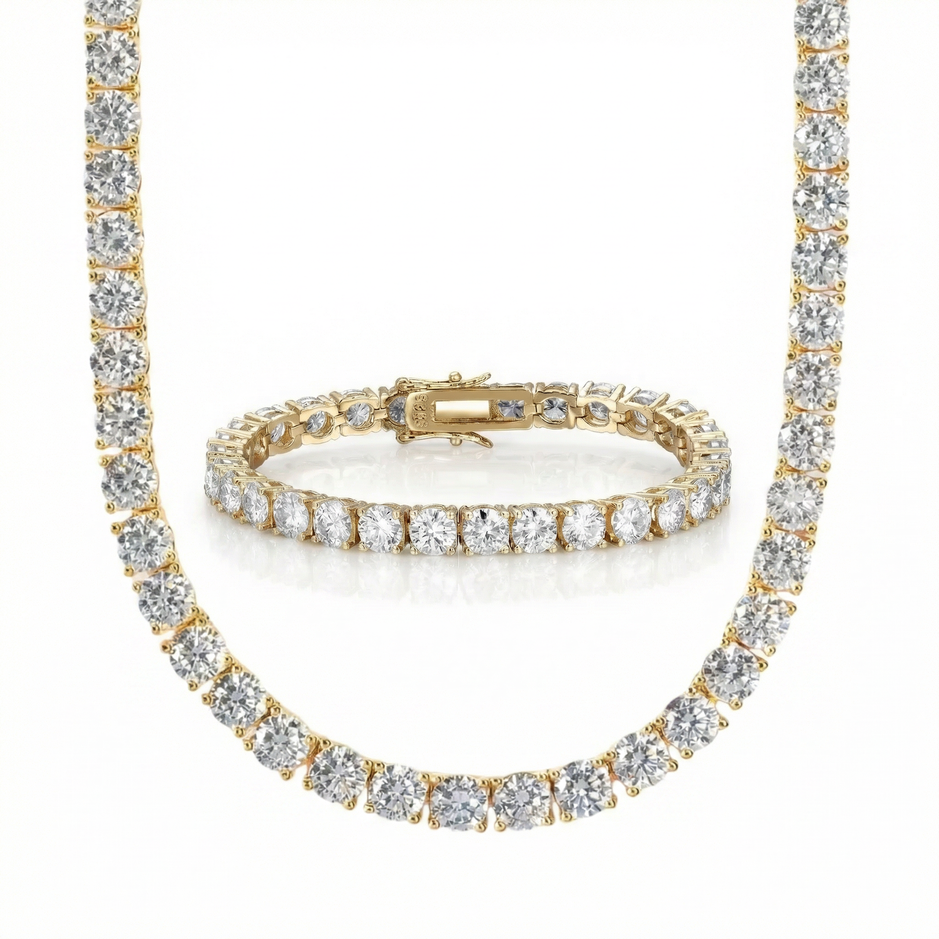 Tennis Set 5MM - Gold