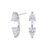 Celina Duo Pear Studs