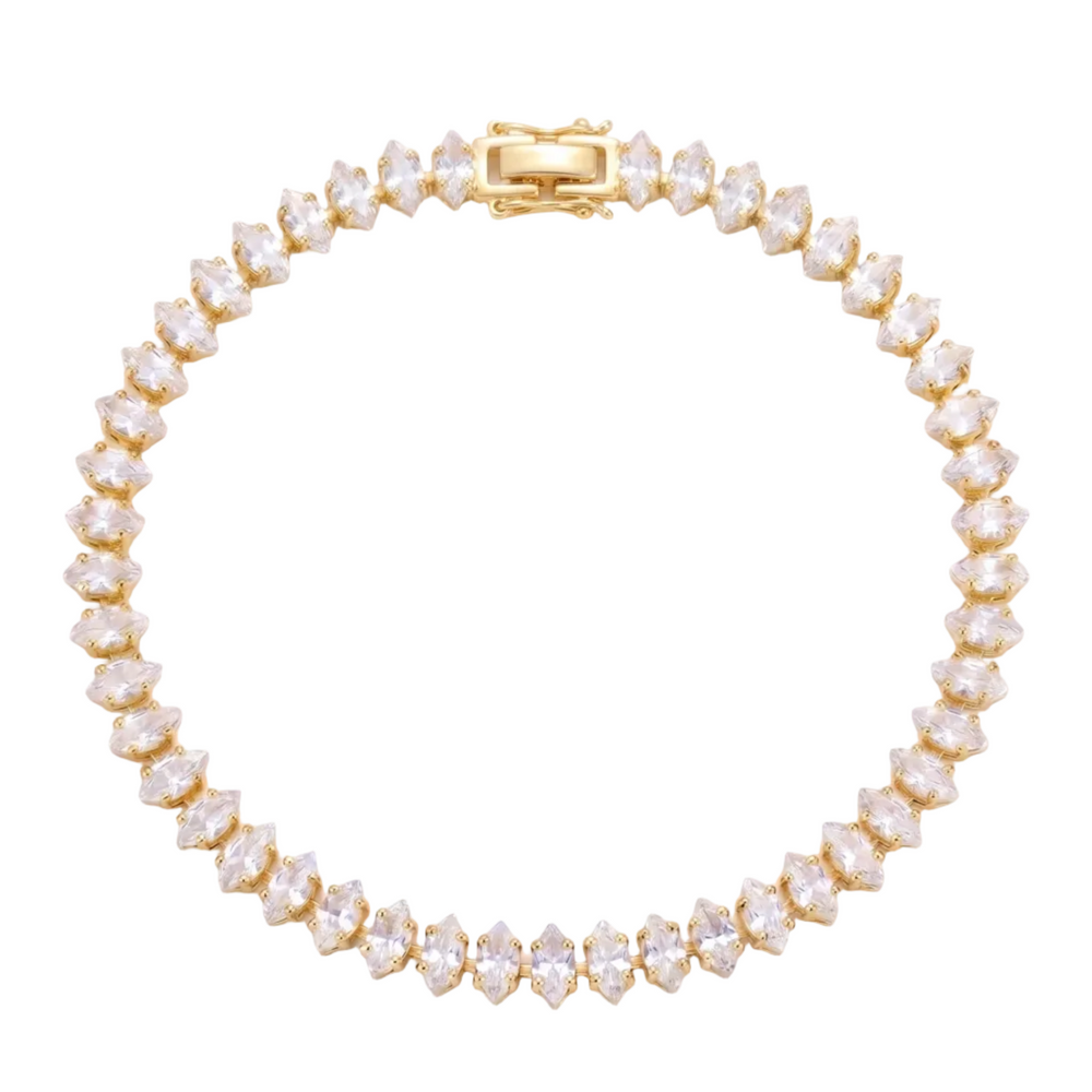 Marquise Cut Tennis Bracelet